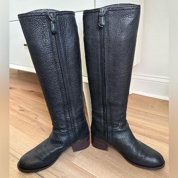 Tory Burch leather riding boots - Picture 2 of 8